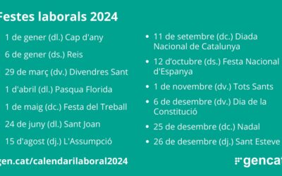 Calendario Laboral 2024